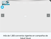Tablet Screenshot of opticashighvision.com